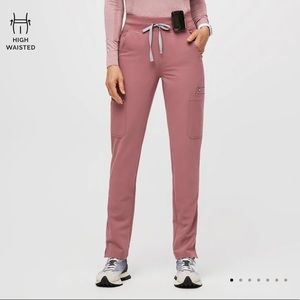 Dusty Pink FIGS Yola Skinny Pants XS/Tall